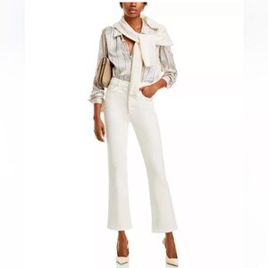 MOTHER The Tripper High Rise Ankle Jeans in Totally Innocent